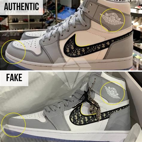 fake air jordan 1 dior|dior jordan 1s seized.